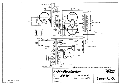 NF-Telefonrundspruch 54W; Biennophone; Marke (ID = 2317351) Wired-W