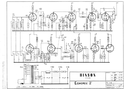 Echorec 2 T7E; Binson; Milano (ID = 1572708) Reg-Riprod