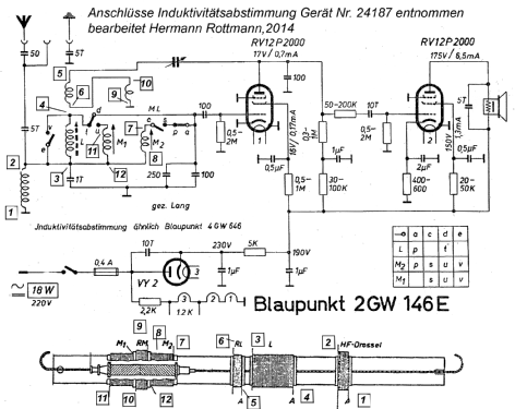 2GW146E; Blaupunkt Ideal, (ID = 1652694) Radio