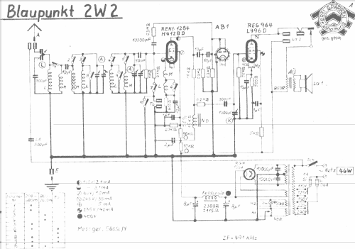 2W2; Blaupunkt Ideal, (ID = 844277) Radio