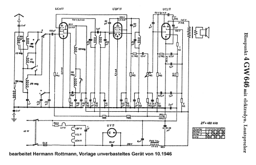 4GW646; Blaupunkt Ideal, (ID = 1384702) Radio