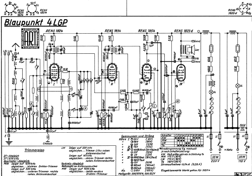 4LGP; Blaupunkt Ideal, (ID = 1046877) Radio