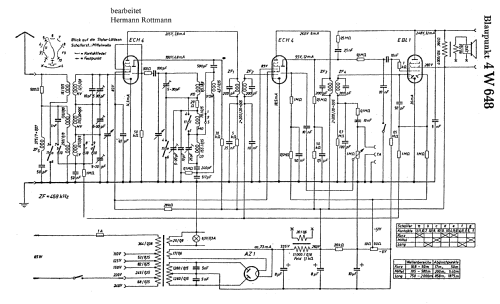 4W648; Blaupunkt Ideal, (ID = 614986) Radio