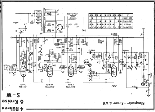 4W6; Blaupunkt Ideal, (ID = 13810) Radio