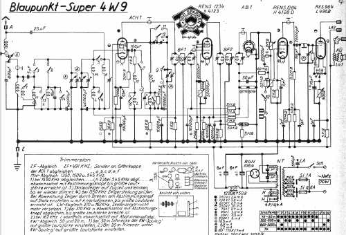 4W9; Blaupunkt Ideal, (ID = 848592) Radio