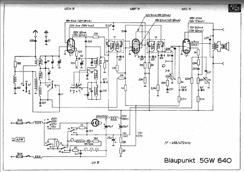 5GW640P; Blaupunkt Ideal, (ID = 19861) Radio