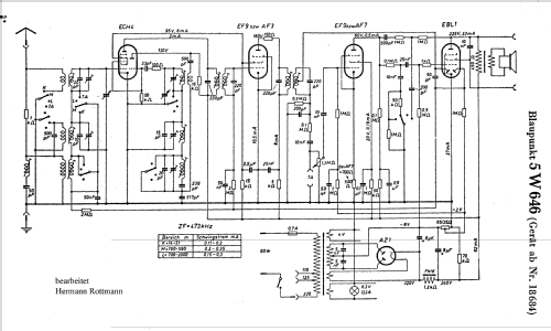 5W646; Blaupunkt Ideal, (ID = 1263198) Radio