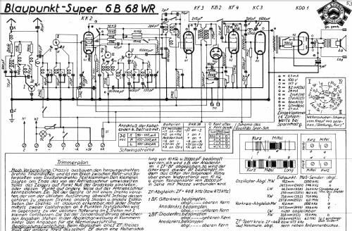 6B68PWR; Blaupunkt Ideal, (ID = 857706) Radio