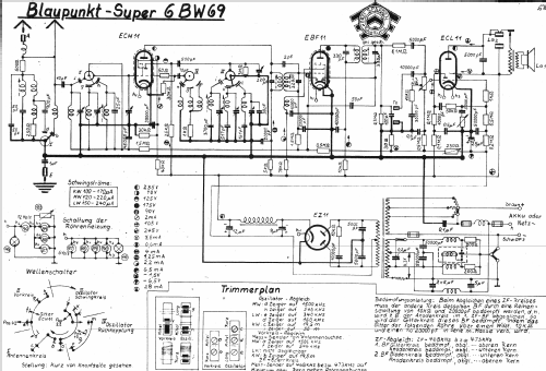 6BW69; Blaupunkt Ideal, (ID = 863560) Radio