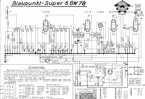 6GW78; Blaupunkt Ideal, (ID = 863581) Radio