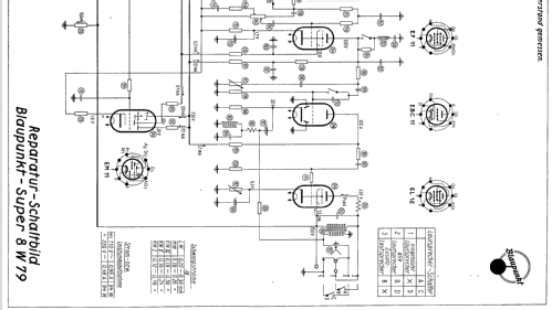 8W79; Blaupunkt Ideal, (ID = 659044) Radio