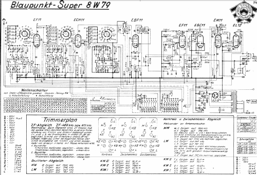 8W79; Blaupunkt Ideal, (ID = 866245) Radio