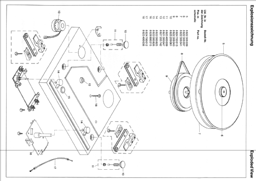 Plattenspieler Artech AP-6750 7.625.530; Blaupunkt Ideal, (ID = 94634) R-Player