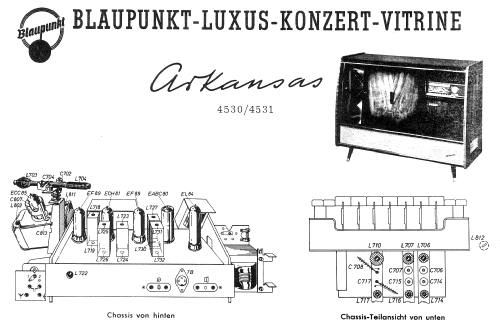 Arkansas 59 4531; Blaupunkt Ideal, (ID = 117001) Radio