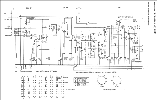 Arkansas 57 4345 Ch= 2340; Blaupunkt Ideal, (ID = 11062) Radio