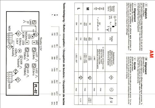 Atlanta SQR 47 7.645.886.010; Blaupunkt Ideal, (ID = 652576) Car Radio