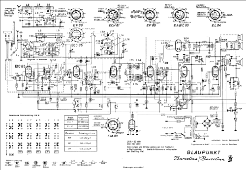 Barcelona 3D H 2054; Blaupunkt Ideal, (ID = 111151) Radio