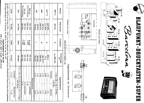 Barcelona 3D H 2054; Blaupunkt Ideal, (ID = 28489) Radio