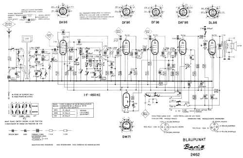 Bari 3 de luxe 2462; Blaupunkt Ideal, (ID = 652827) Radio