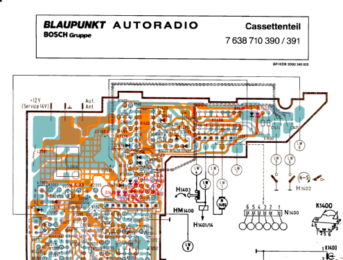 Berlin IQR 83 7.641.997; Blaupunkt Ideal, (ID = 1651805) Car Radio