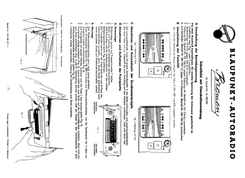 Bremen ab Q 400001; Blaupunkt Ideal, (ID = 732457) Car Radio