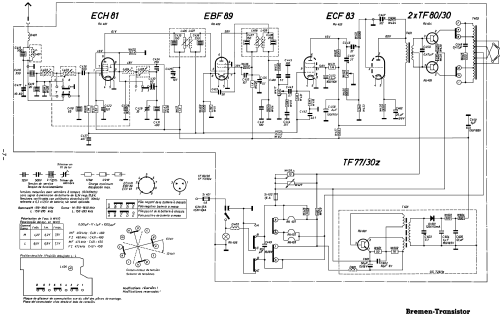 Bremen-Transistor ab Q 600001; Blaupunkt Ideal, (ID = 1192600) Autoradio