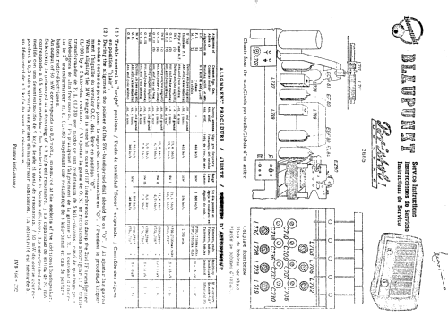 Bristol I de Luxe 2665; Blaupunkt Ideal, (ID = 732460) Radio