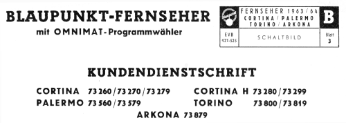 Cortina 73270; Blaupunkt Ideal, (ID = 1685027) Television