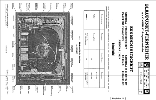 Cortina H 73299; Blaupunkt Ideal, (ID = 1362014) Television