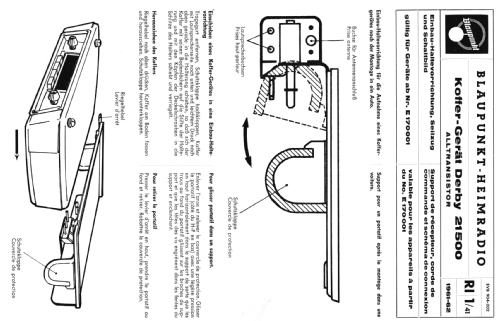 Derby 21500 Serie E; Blaupunkt Ideal, (ID = 142544) Radio