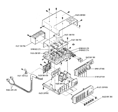 Equalizer-Booster BEB 60 7.607.375.010; Blaupunkt Ideal, (ID = 559619) Ampl/Mixer