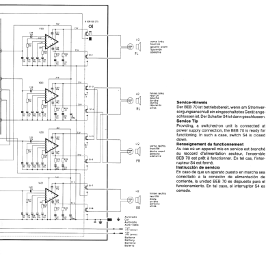 Equalizer Booster BEB 70 7.607.381.010; Blaupunkt Ideal, (ID = 561538) Ampl/Mixer