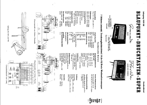 Florida-Vollstereo 4625; Blaupunkt Ideal, (ID = 108724) Radio