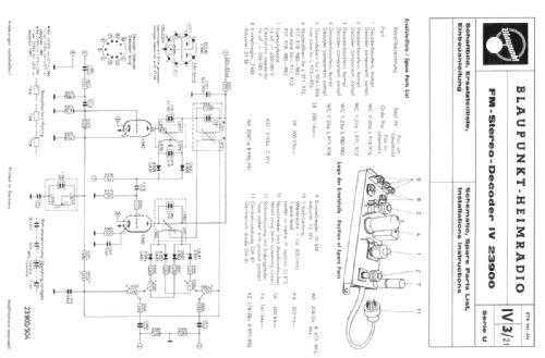 FM-Stereo-Decoder IV 23900; Blaupunkt Ideal, (ID = 301079) mod-past25