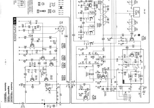 Frankfurt 7.635.640/647 ab 600001 / 900001; Blaupunkt Ideal, (ID = 506604) Car Radio