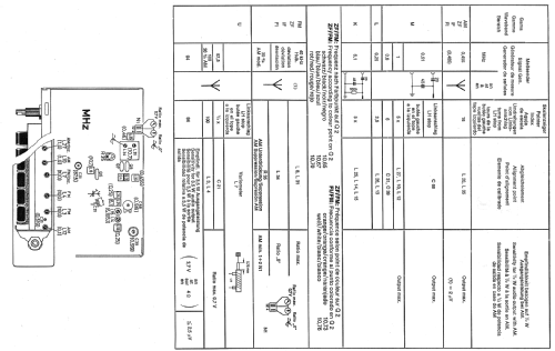 Frankfurt 7.635.640/647 ab 600001 / 900001; Blaupunkt Ideal, (ID = 506607) Car Radio