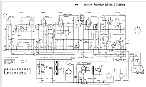 Frankfurt ab G 735001; Blaupunkt Ideal, (ID = 652611) Car Radio