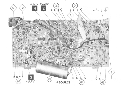 Frankfurt US 36650; Blaupunkt Ideal, (ID = 1156079) Car Radio