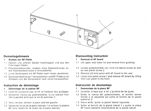 Frankfurt US 7.636.622 ab 2150001; Blaupunkt Ideal, (ID = 577764) Autoradio