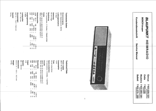 Genua 7.623.220; Blaupunkt Ideal, (ID = 138844) Radio