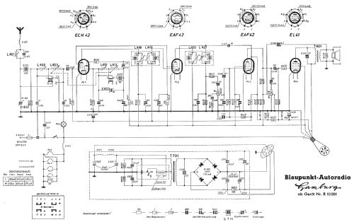 Hamburg ab R 10001; Blaupunkt Ideal, (ID = 147236) Car Radio