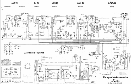 Köln ab S 900001; Blaupunkt Ideal, (ID = 737953) Car Radio