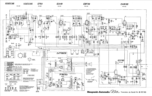 Köln Transistor ab G 920001; Blaupunkt Ideal, (ID = 618462) Car Radio