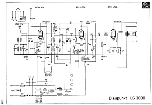 LG3000; Blaupunkt Ideal, (ID = 1738330) Radio