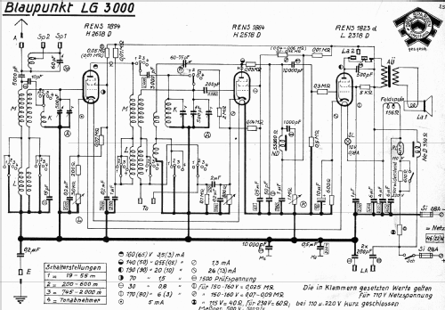 LG3000; Blaupunkt Ideal, (ID = 877492) Radio