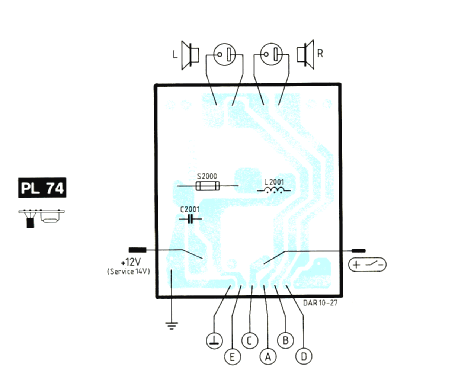 Linz M 26 7.644.543.010; Blaupunkt Ideal, (ID = 617082) Car Radio