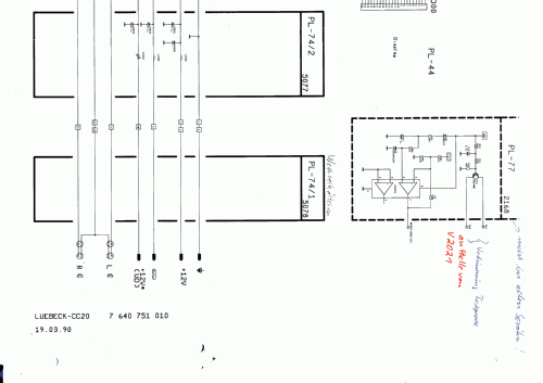 Lübeck CC20 7.640.751.010; Blaupunkt Ideal, (ID = 867255) Car Radio