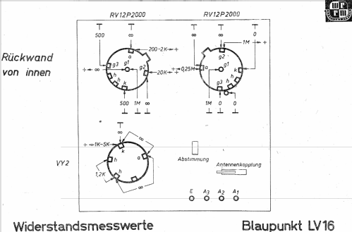 LV16; Blaupunkt Ideal, (ID = 1047739) Radio