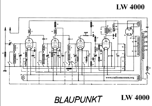 LW4000; Blaupunkt Ideal, (ID = 26946) Radio