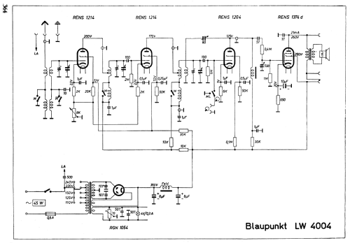 LW4004; Blaupunkt Ideal, (ID = 1738549) Radio